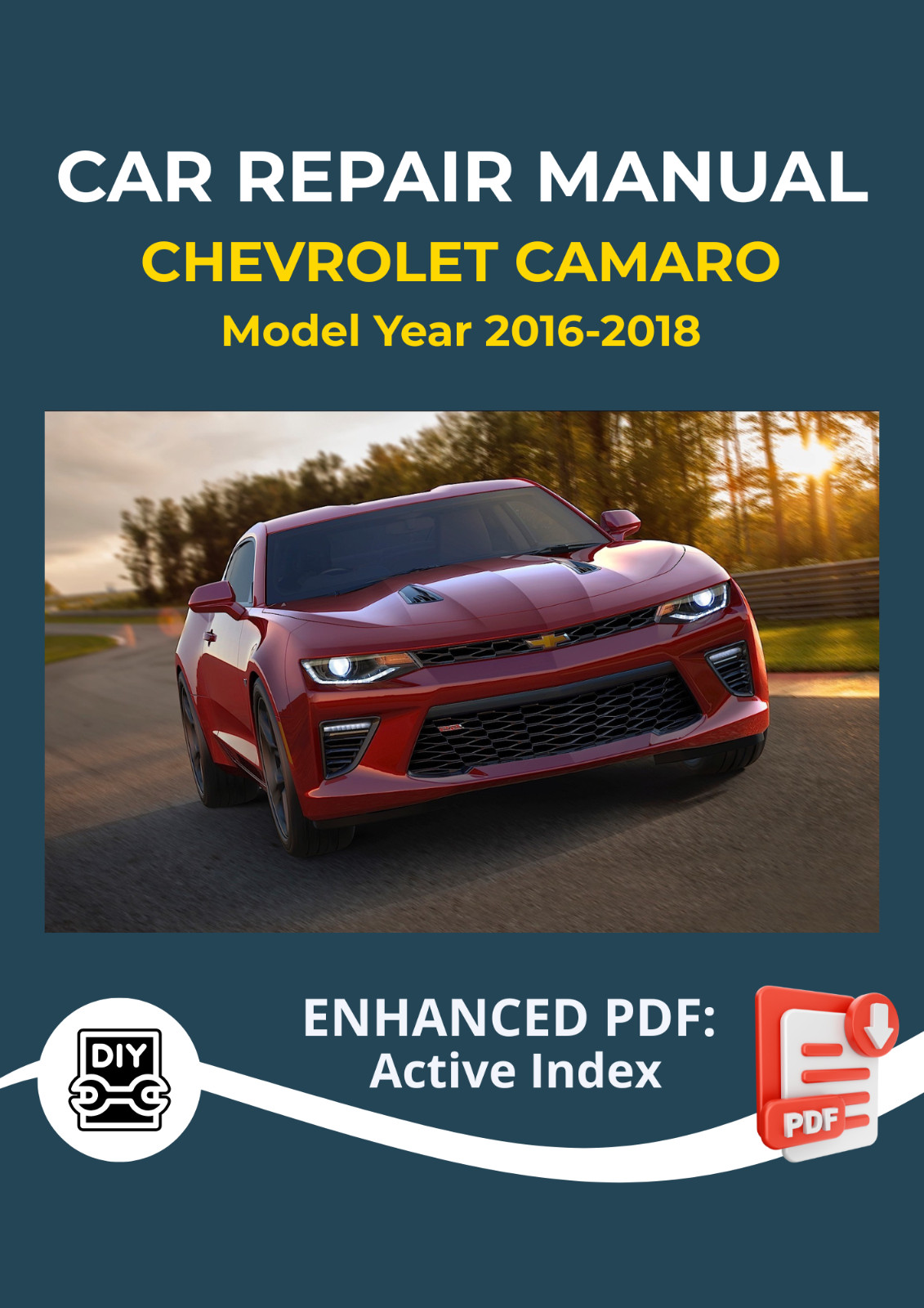 Chevrolet Camaro 2016-2018 Car Repair Manual & Service Workshop Technical Guide