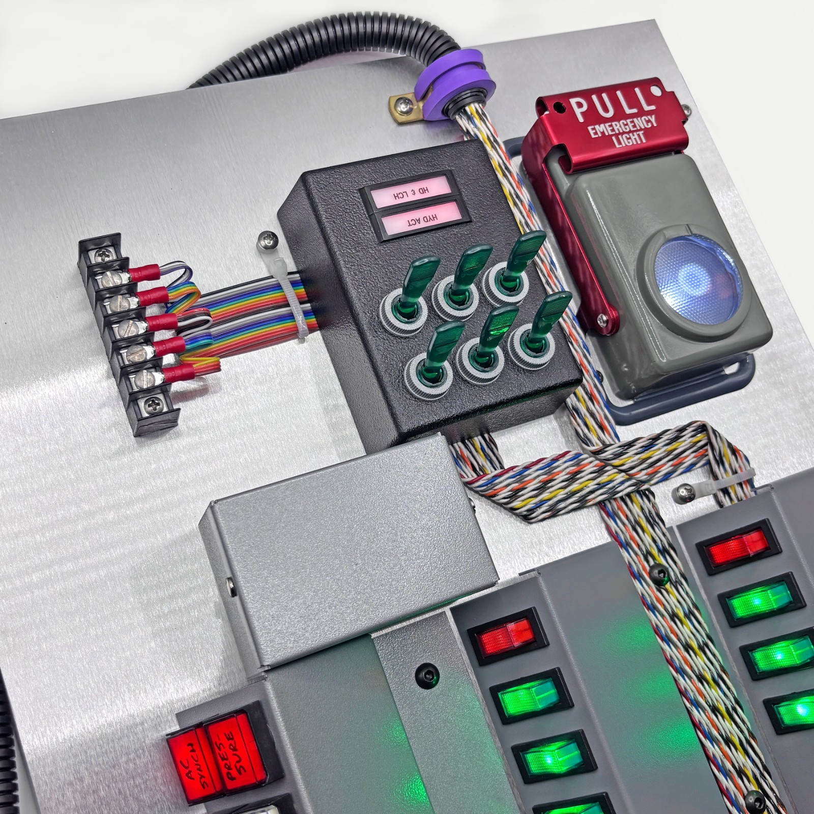 Back To The Future Delorean Time Machine Upper overhead console Replica