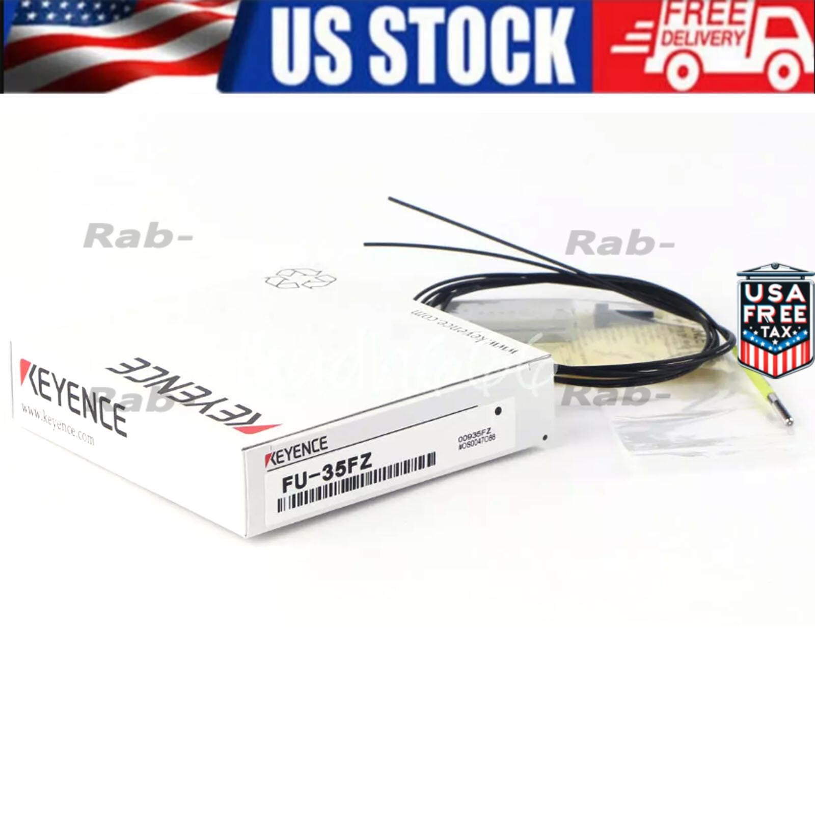 KEYENCE Digital Fiber Optic Sensor FU-35FZ FU35FZ Original New in Box Free Ship