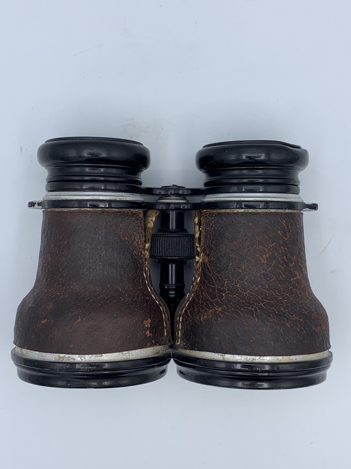 Vintage Wellsworth Leather Wrapped Binoculars