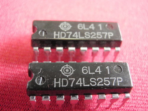 4x IC MODULE 74LS257 TTL no China copies, only top brands 14532-112