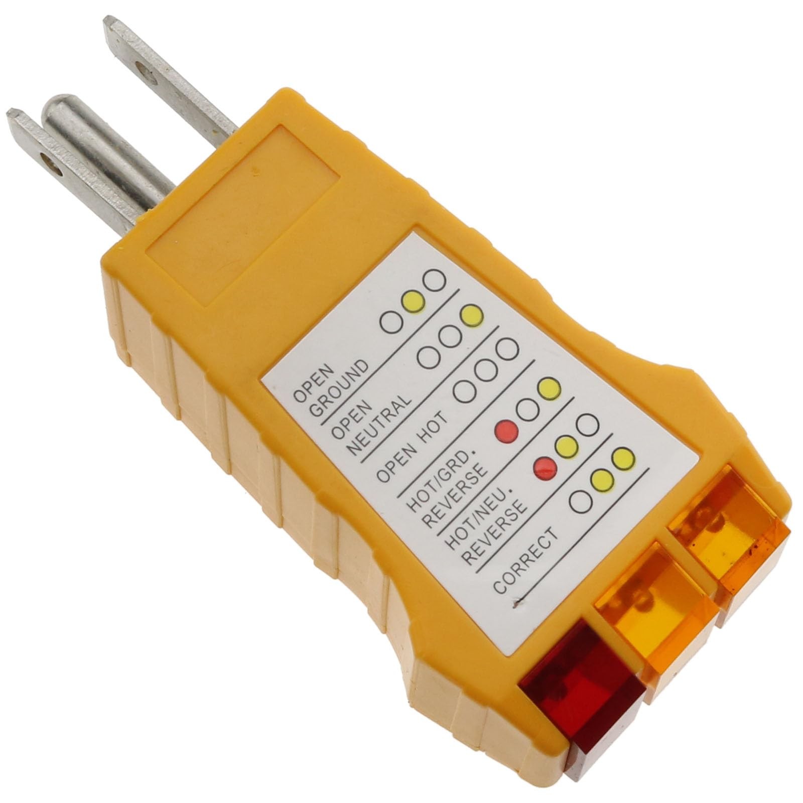 1 PCS Outlet Tester for Grounding Products Circuit Tester for Grounding Produ...