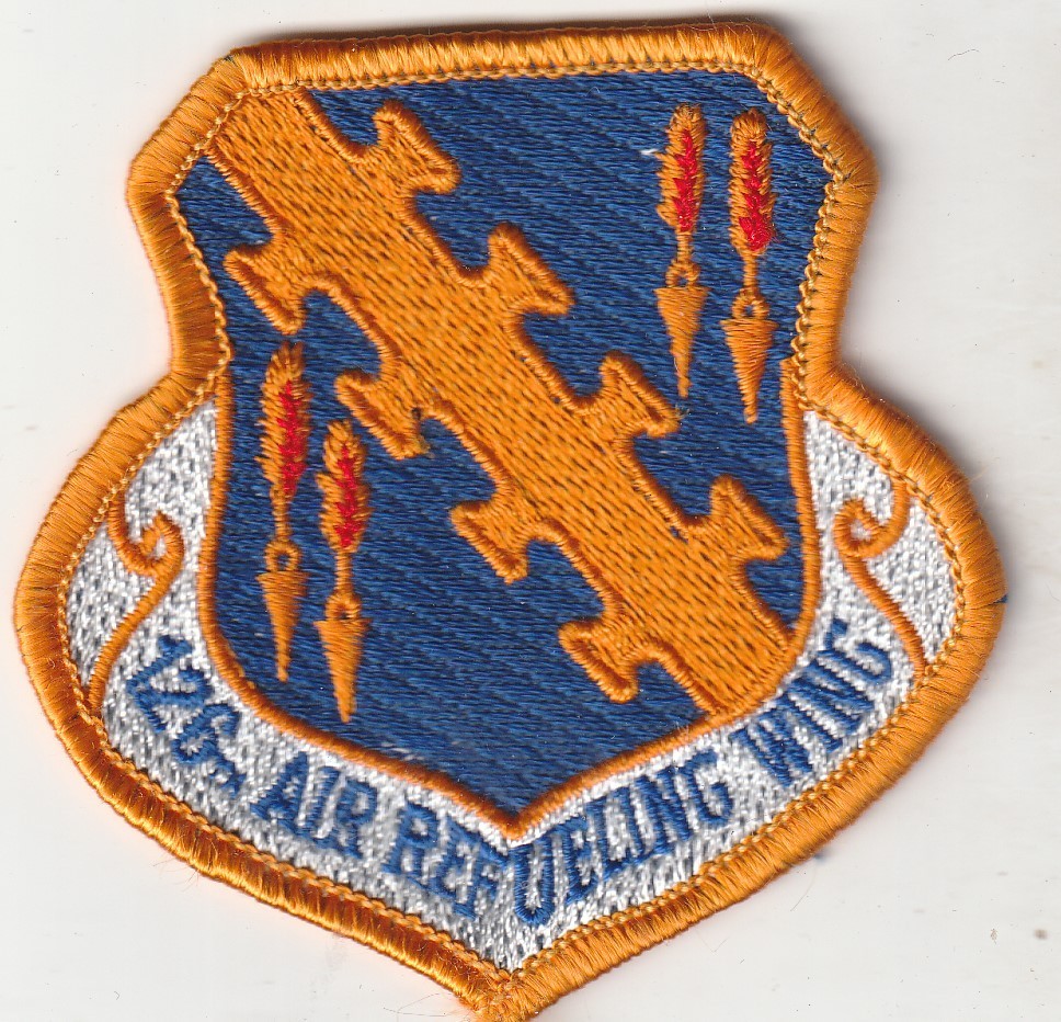 USAF air force 126th Air Refueling Wing O'Hare ARFF Chicago Illinois patch