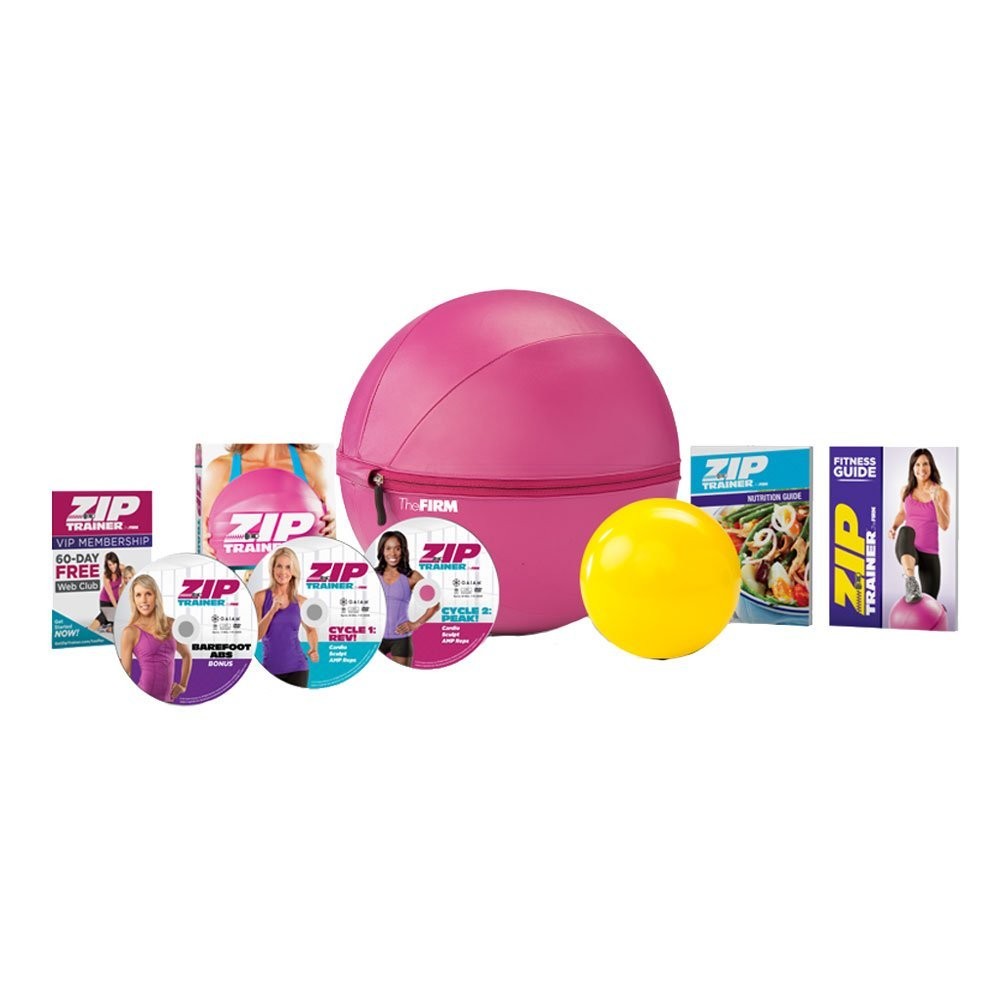 USEDNO RETAIL BOX The Firm Zip Trainer Medicine Ball Kit