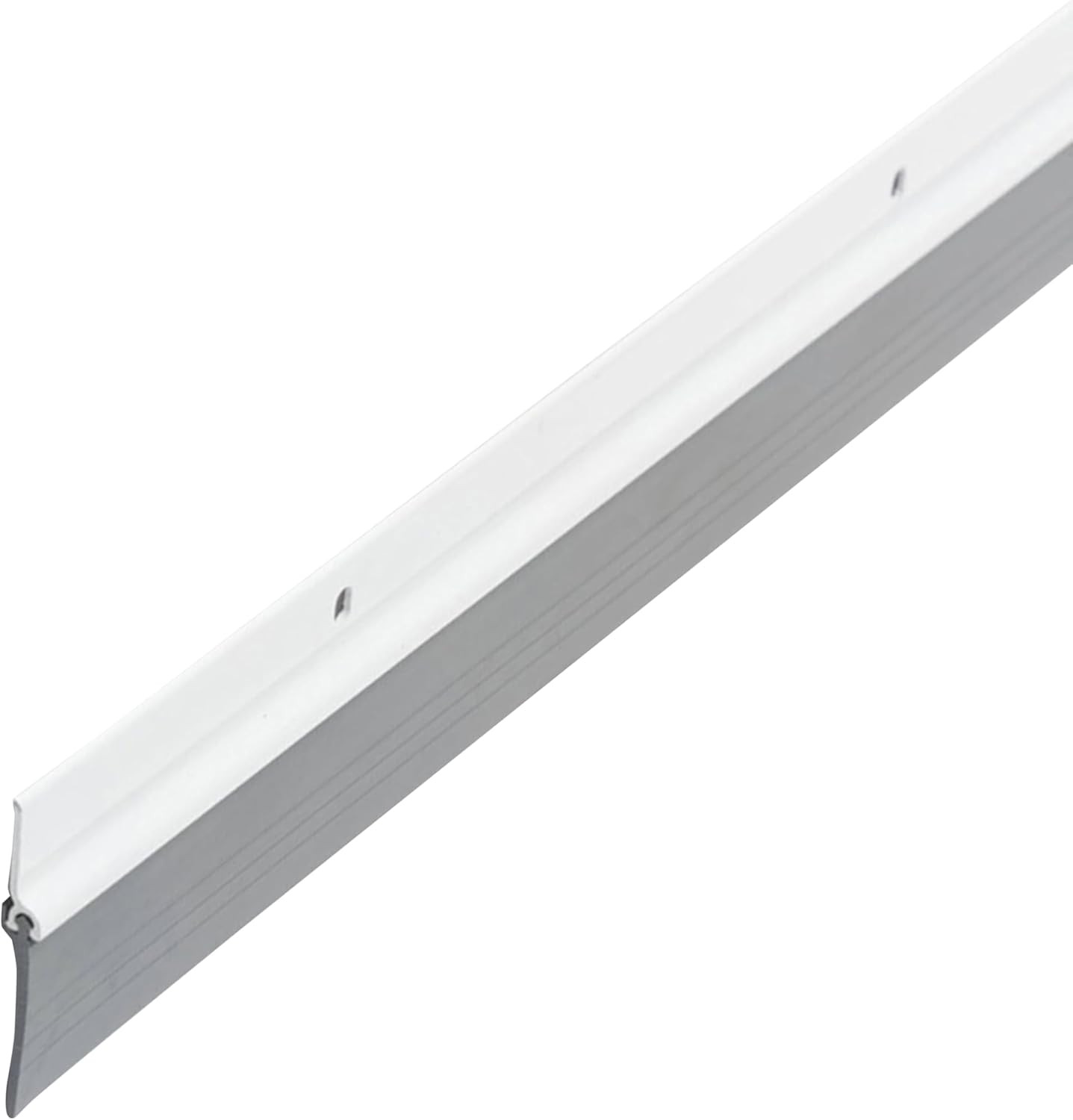 M-D Building Products 69648 48 In. White Aluminum and Vinyl Heavy-Duty Screw-On