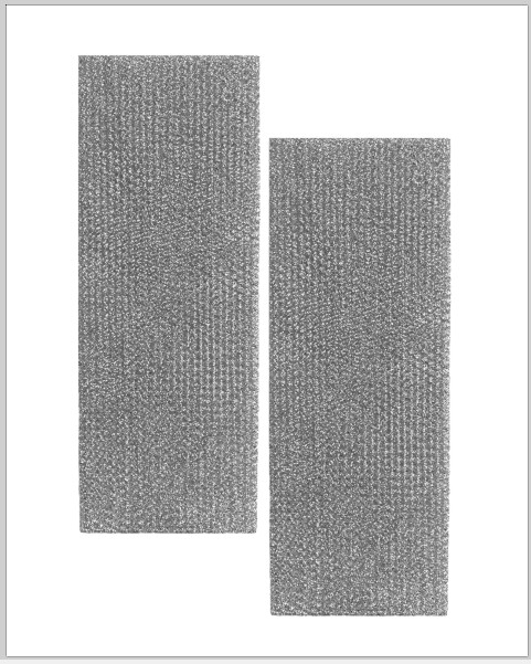 Compatible S99010370, 99010370, B080879229, B08087661 Grease Hood Filters 2-Pack