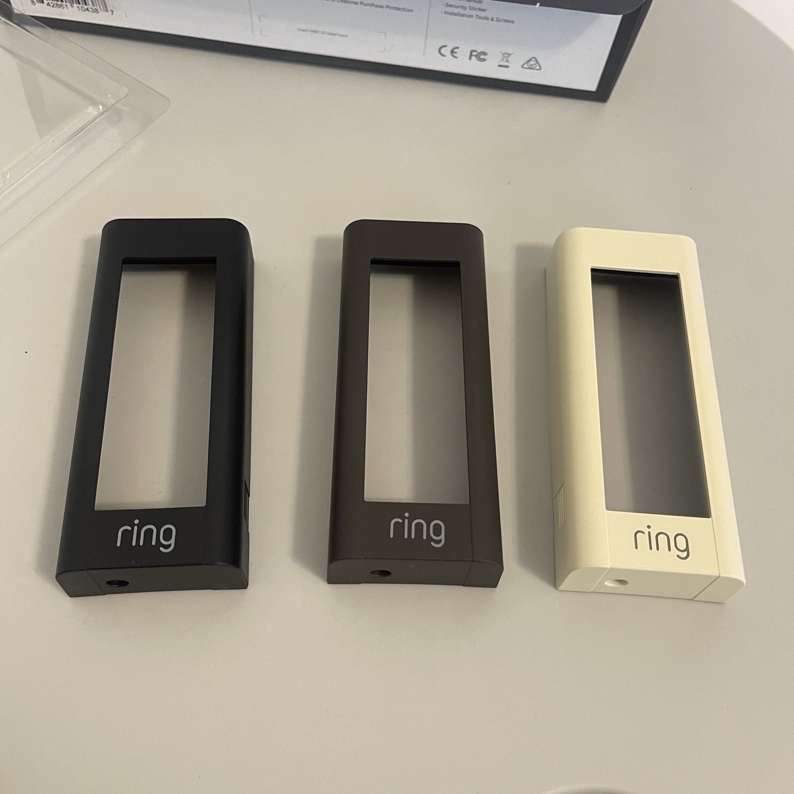 RING Video DOORBELL PRO WiFi Hardwired w/Interchangeable Plates