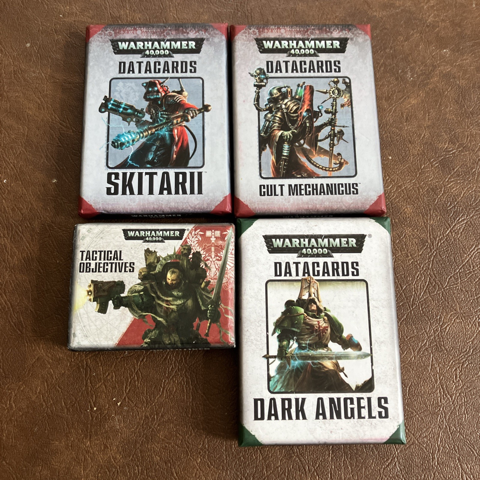 Warhammer 40K - Tactical Objectives & 3 Datacard Packs - 7th Edition (GW)