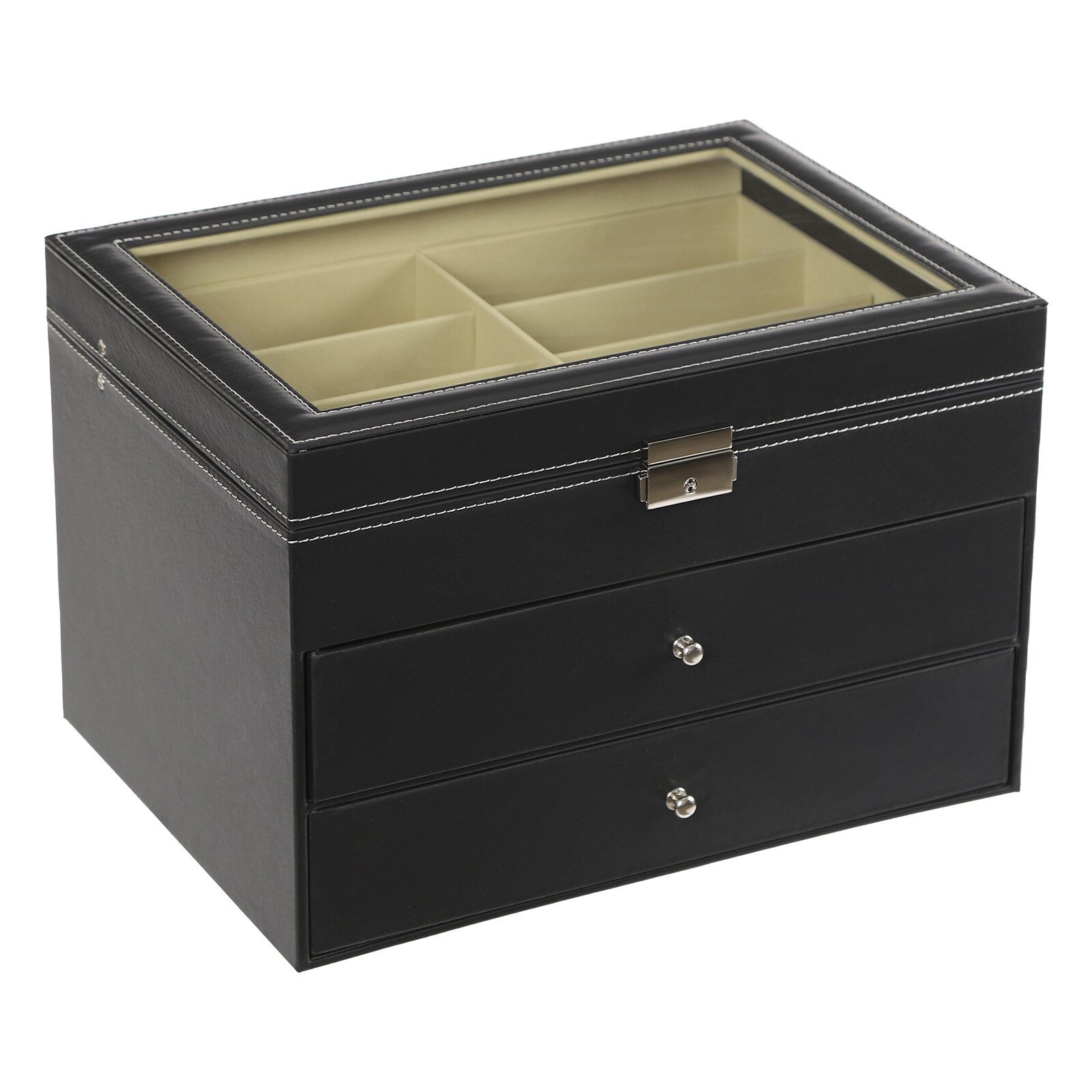 24 Slots Counter Table Sunglasses Glasses Display Storage Display Organizer Box