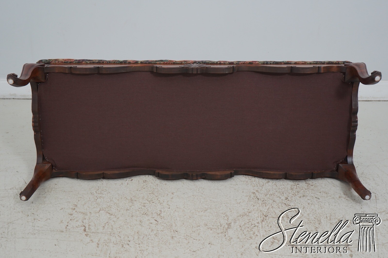 L64191EC: Tapestry Upholstery French Style Long Window Bench