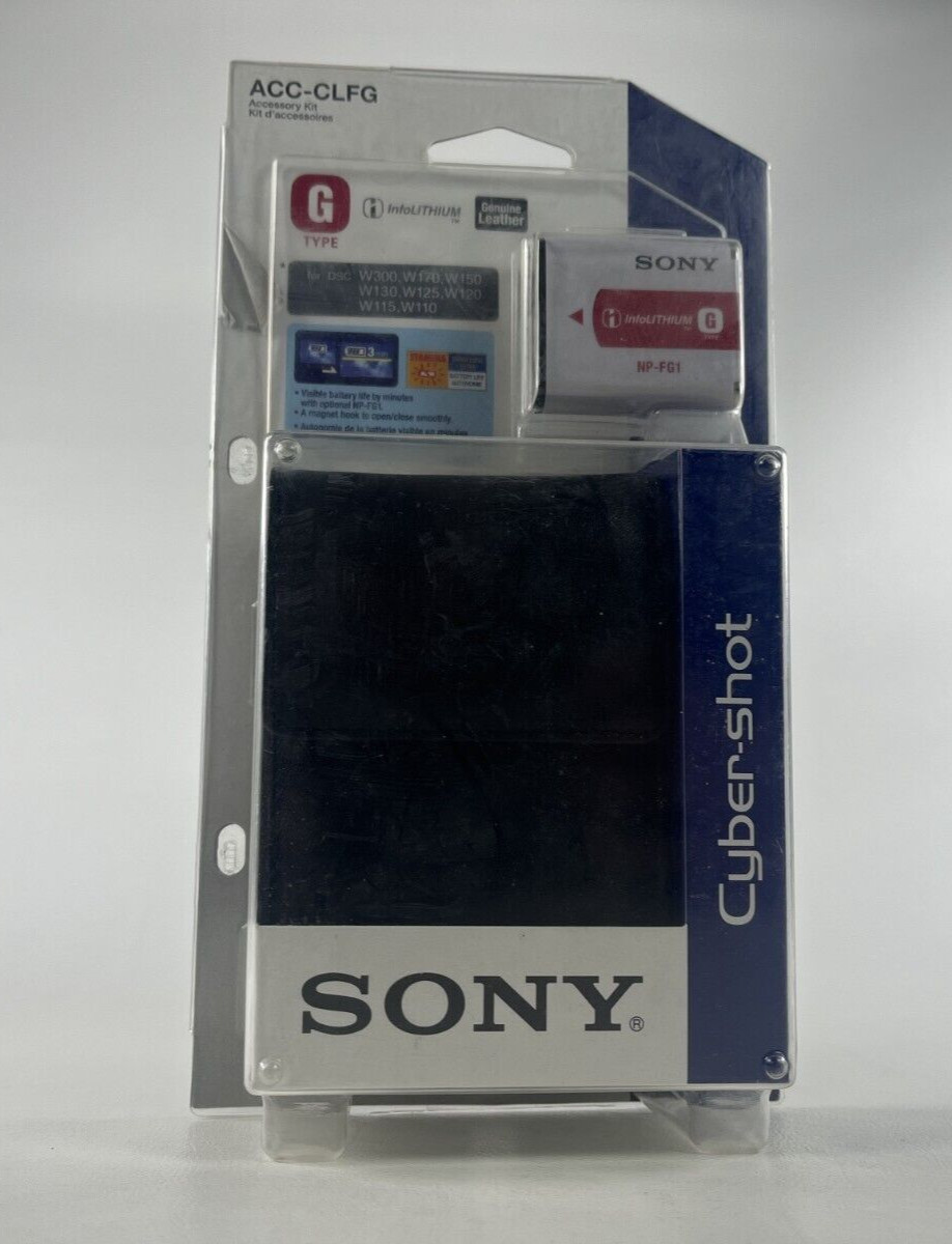 Sony ACC-CLFG Accessory Kit with NP-FG1 Type G Battery Pack and Soft Case