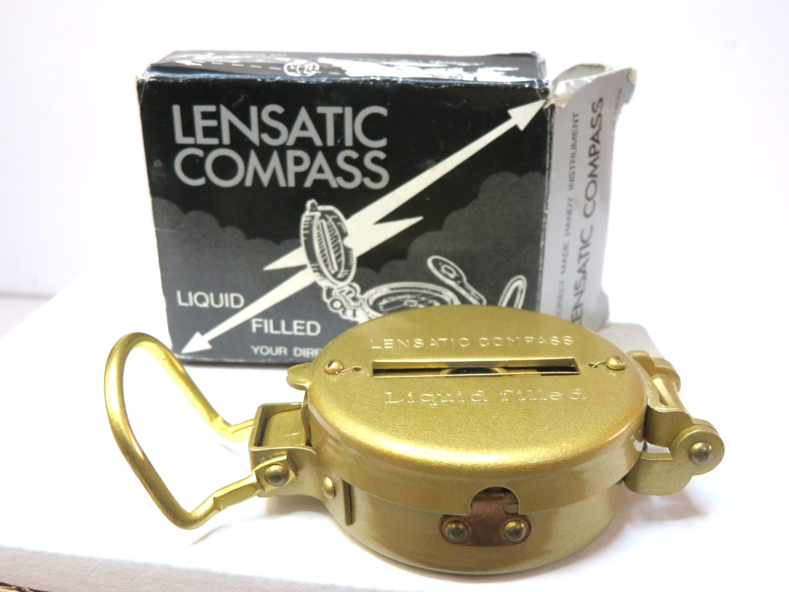 Lensatic Compass NEW in Box