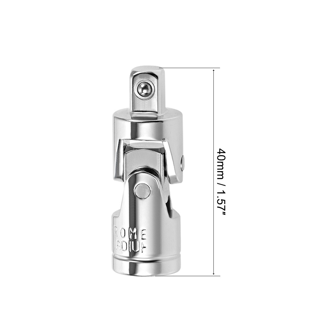 1/4" Drive Spring Loaded Universal Joint Socket Cr-V