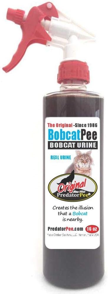 PredatorPee 100% Bobcat Urine 16 oz Wildlife Animal Repellent Scent New