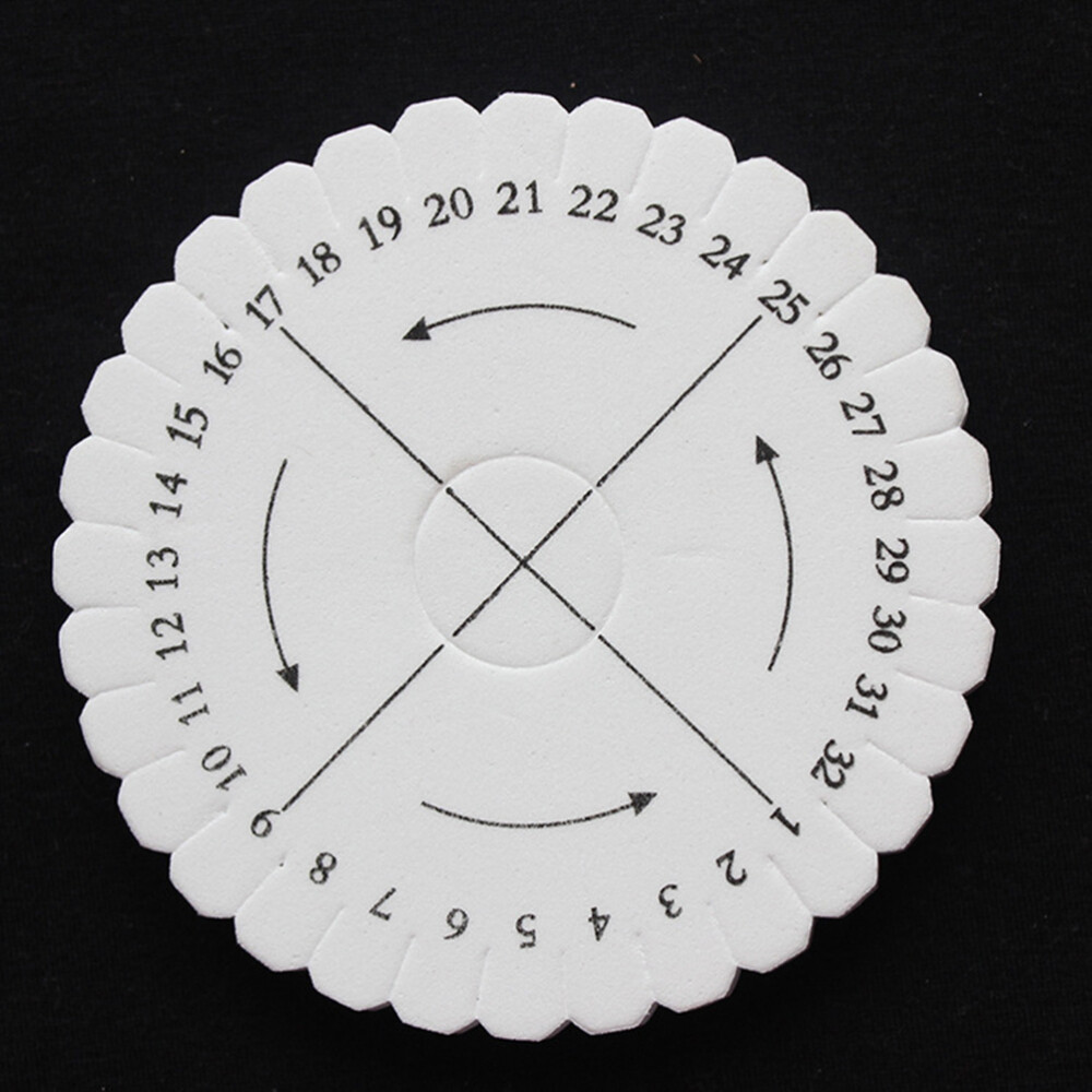 4pcs table belt weaving shuttle Disks Set Plate Square Braid Square Disk