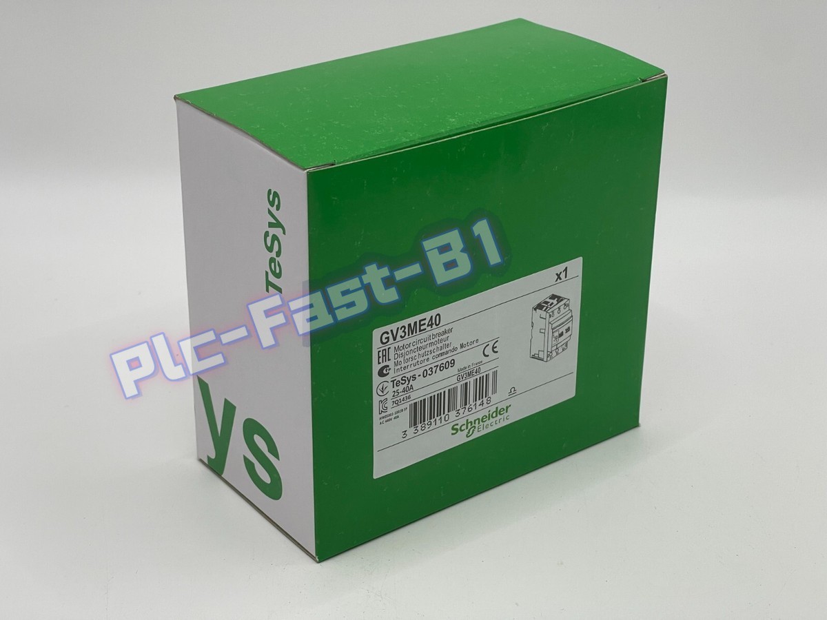 GV3ME40 GV3ME40 1PC Brand New Schneider GV3ME40 Motor Circuit Breaker 25-40A