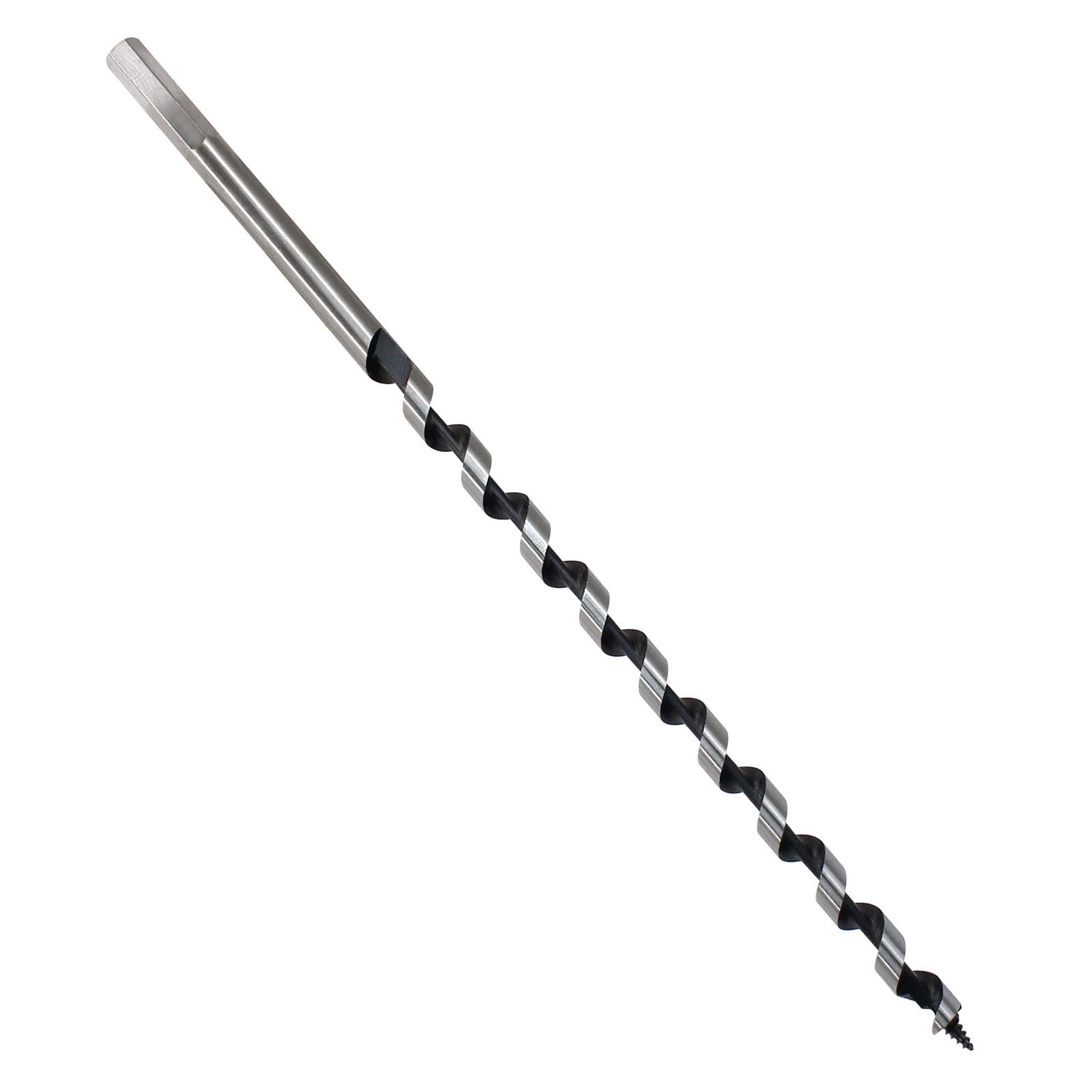 HARSKIYER 3/8 Inch Diameter Wood Auger Drill Bit, 12 Long x 12