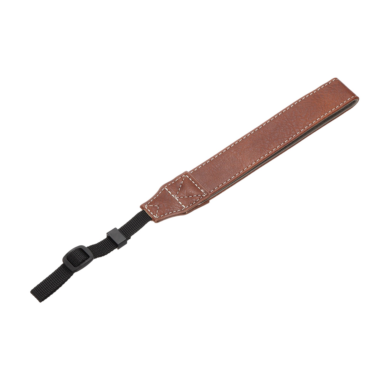 Camera Wrist Straps PU Leather Camera Hand Strap Lanyard Brown