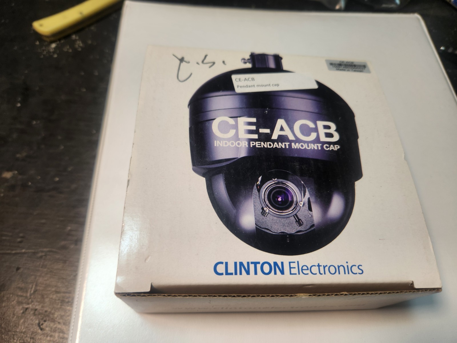 Clinton Electronics CE-ACB Indoor Pendant Mount Black