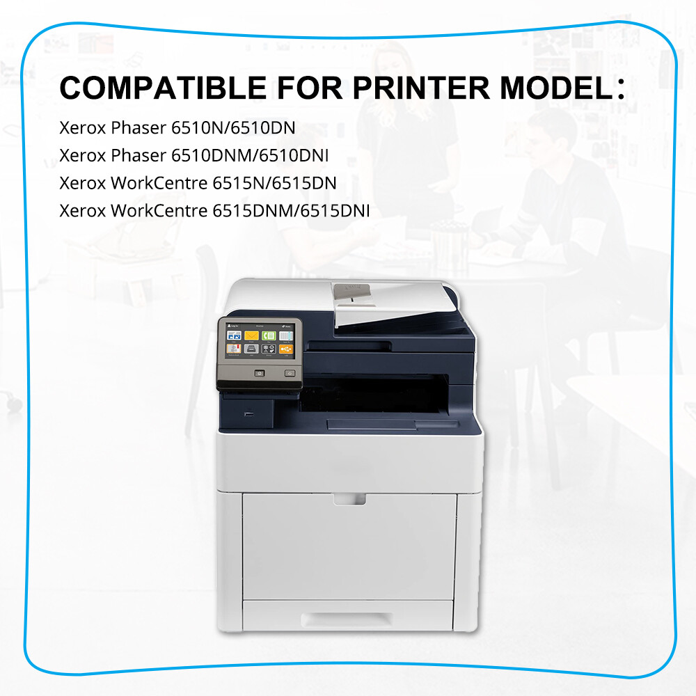 Color Toner Cartridge for Xerox Phaser 6510 WorkCentre 6515 dn dni n 106R03480