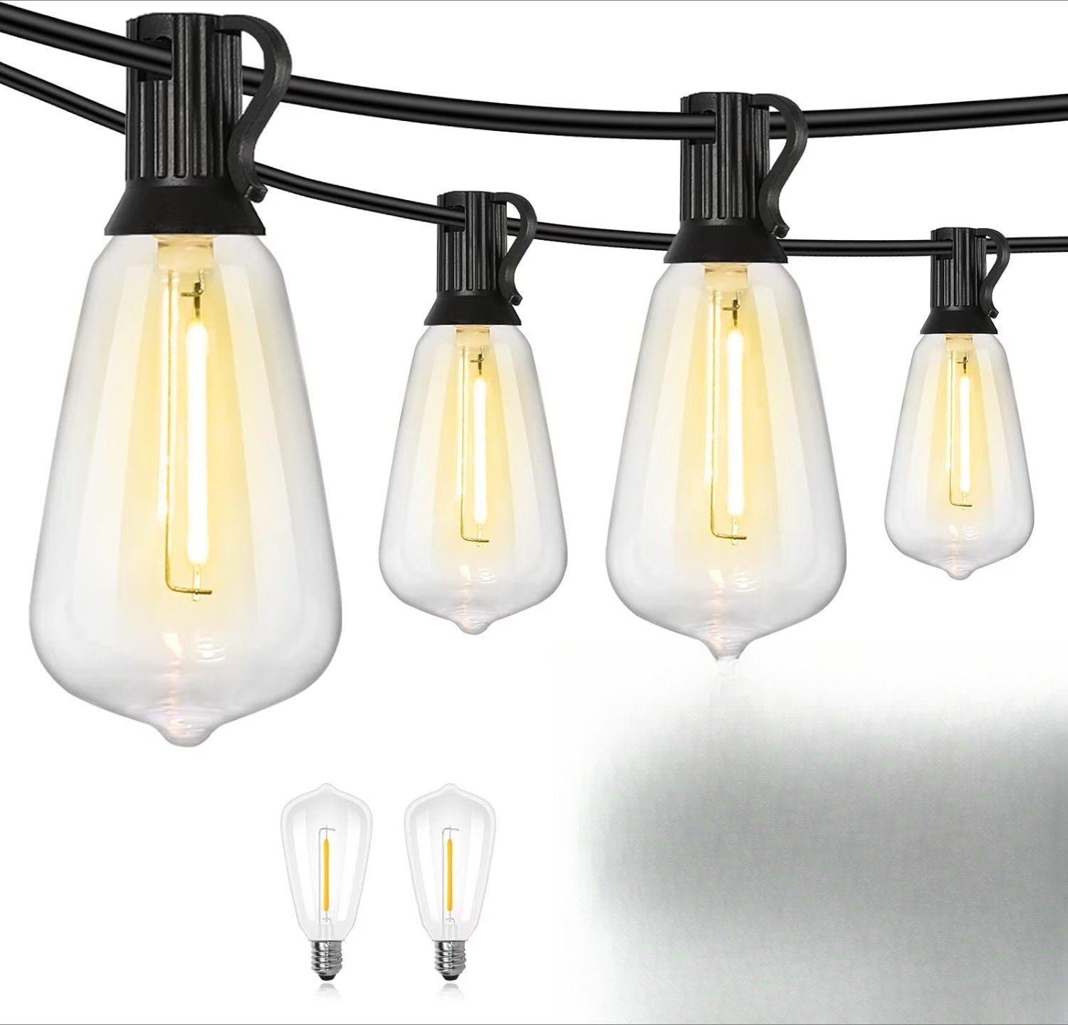 Outdoor String Lights, 50FT