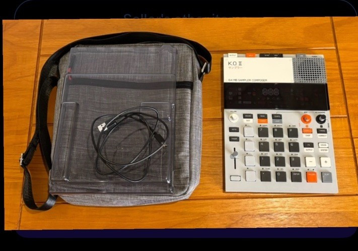 Teenage Engineering EP-133 K.O. II w/deck saver and carrying case!