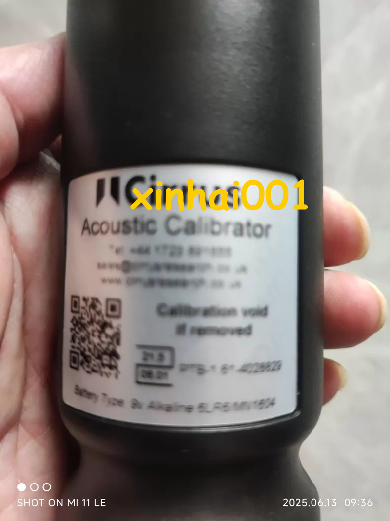 1pcs used Class 1 Model CR:515 Cirrus acoustic calibrator