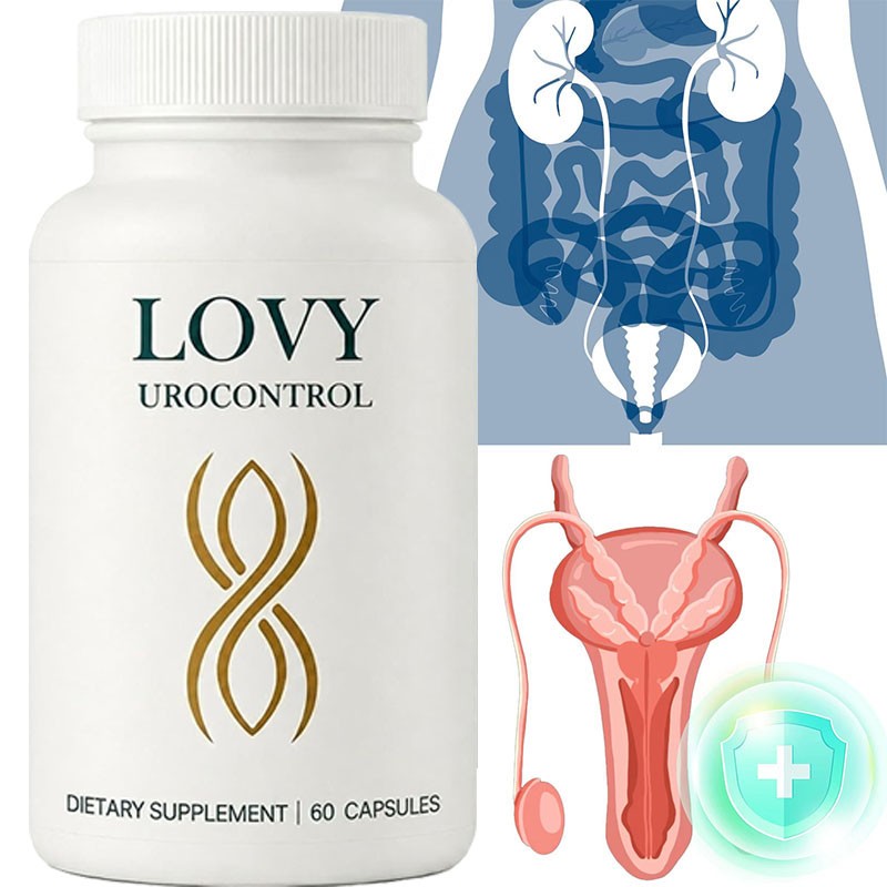 Lovy Urocontrol Capsules, Bladder Health Supplement, Maximum Strength Formula