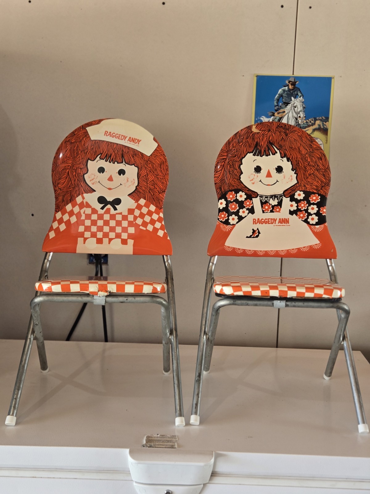 Raggedy Ann & Andy Children's Folding Chairs