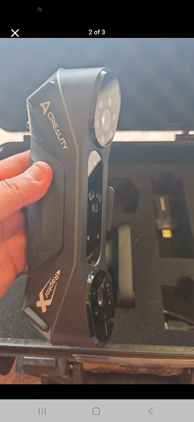 Creality raptorx 3d scanner