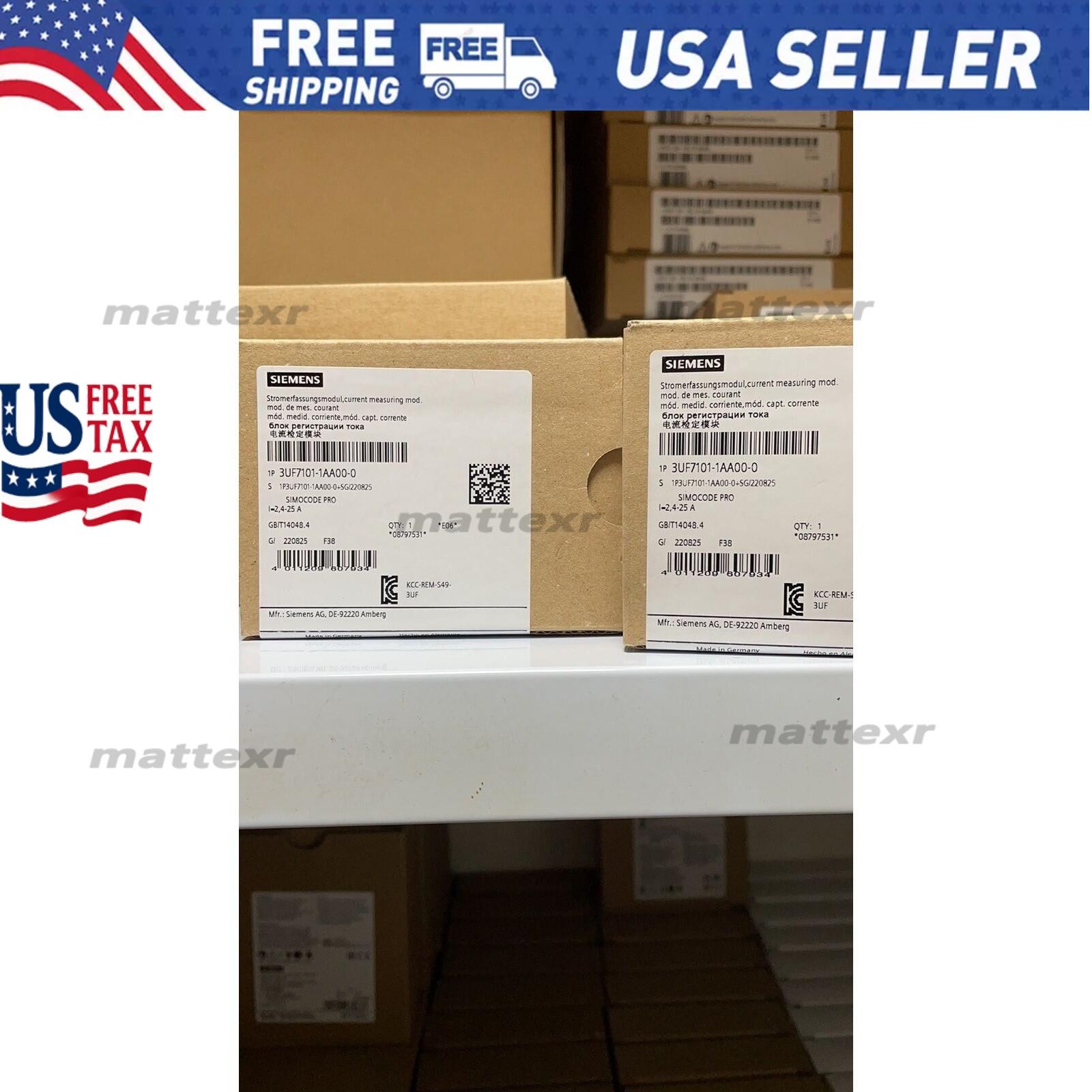 SIEMENS Current calibration module 3UF7101-1AA00-0