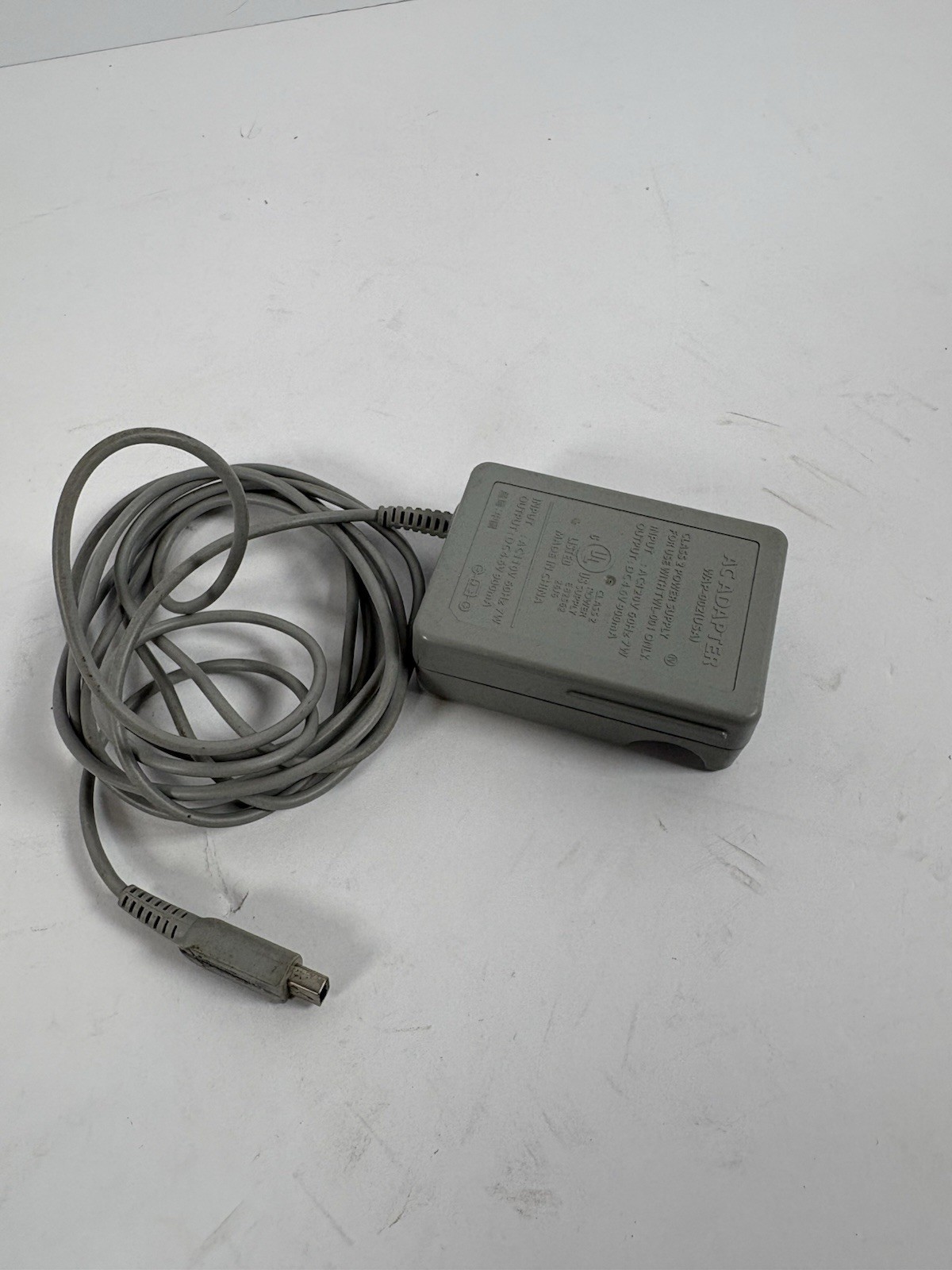 OEM Nintendo DS Lite AC Adapter Charger WAP-002 USA Genuine