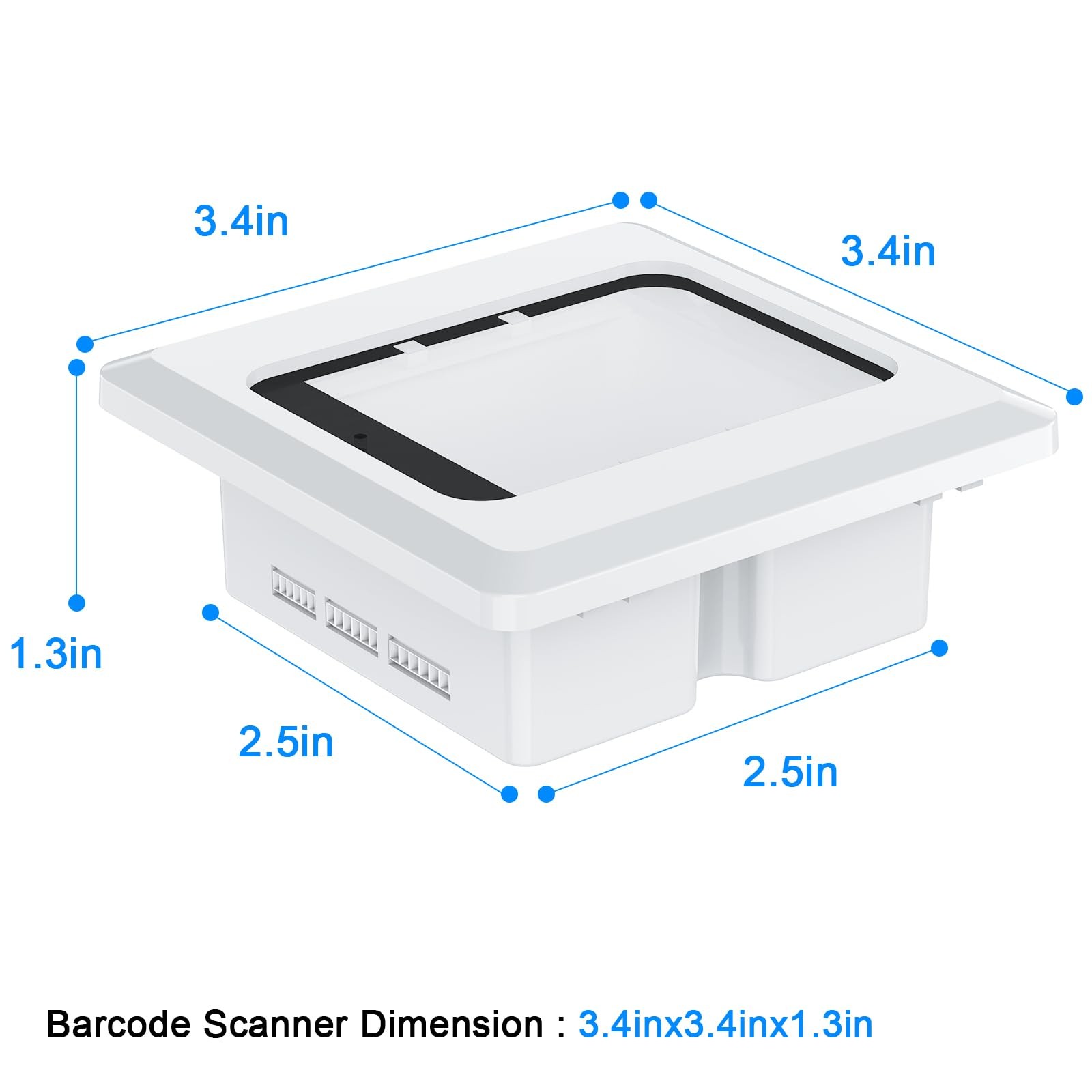 Embedded Barcode Scanner NFC Reader 1D 2D QR Code Scanning Module 3 TTL Inter...