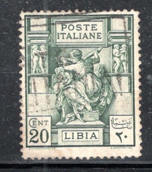 ITALY COLONIES LIBIA  EUROPE  STAMPS USED  LOT 1911BH