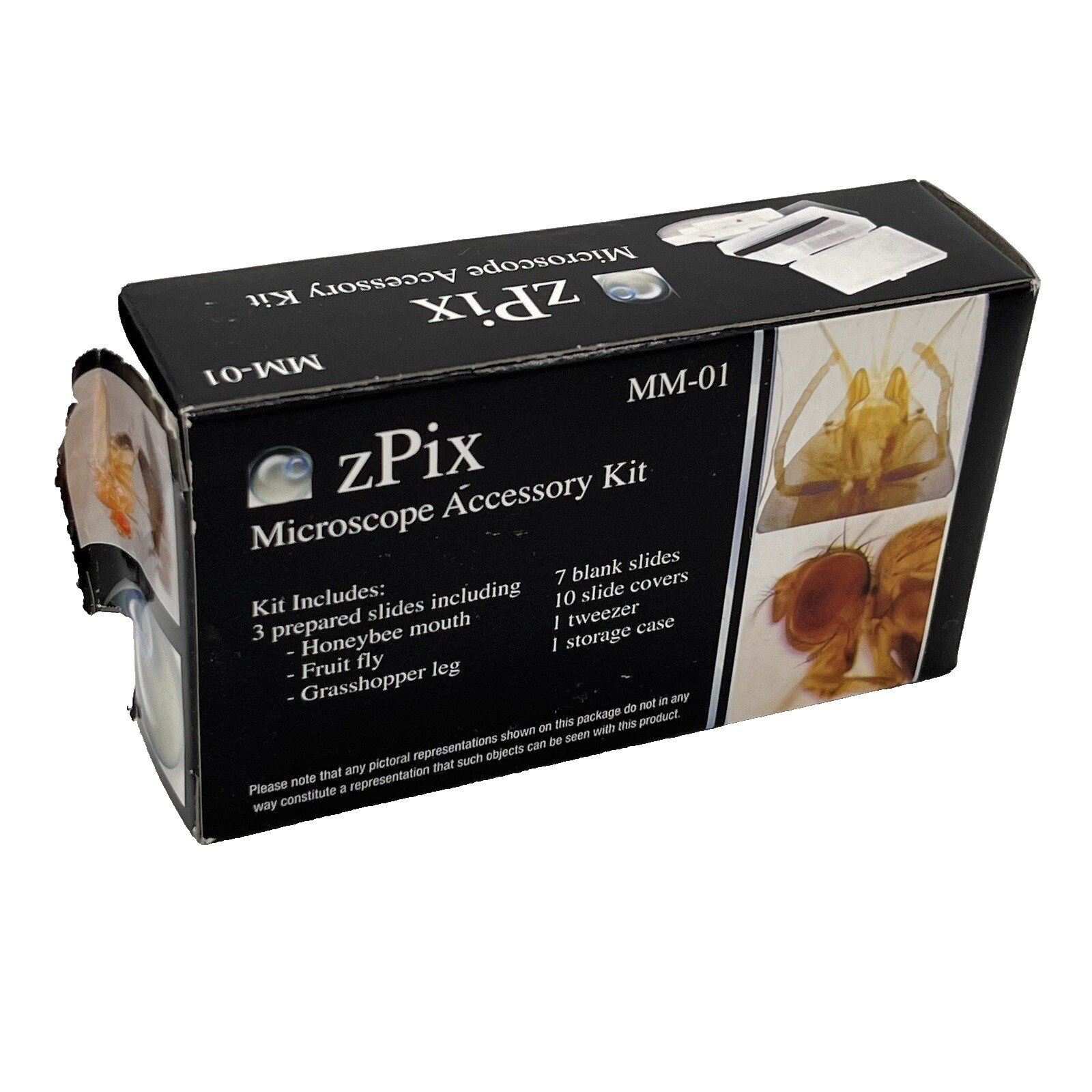Carson MM-01 Carson Zpix™ Accessory Kit Slide Kit With Tweezer and Storage