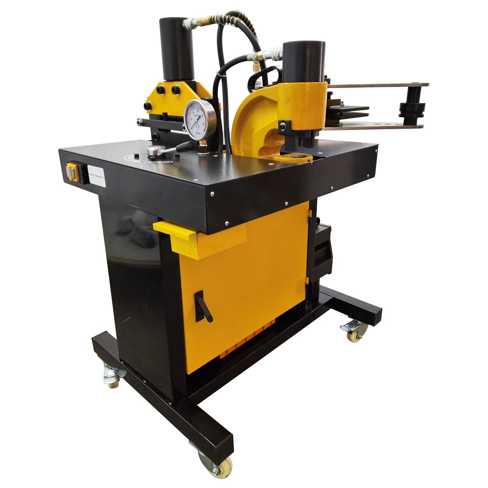 5 in 1 Bus Processing Machine Multi-functional Puncher Cutting Punching Bending