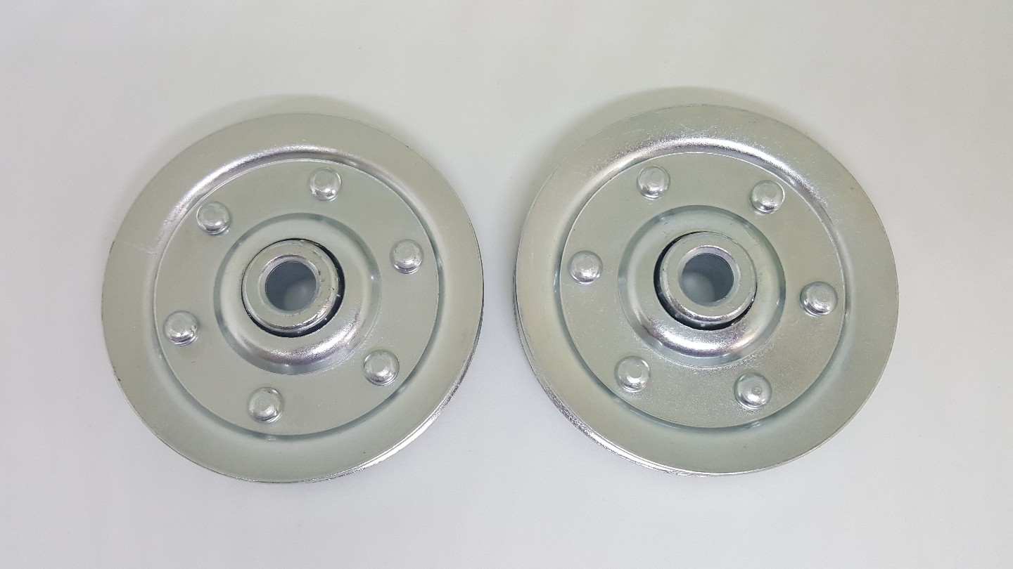 Garage Door Pulley Extension Spring 3" Pulleys FREE SHIPPING (2 PACK)
