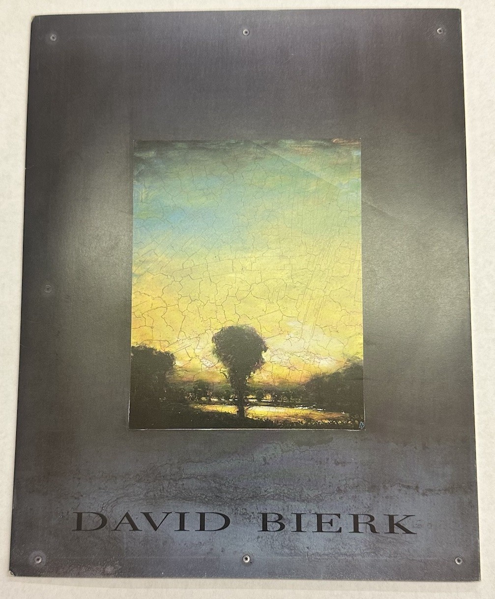 David Bierk “Locked in Migration” February 12-March 21, 1998 Exhibition Booklet