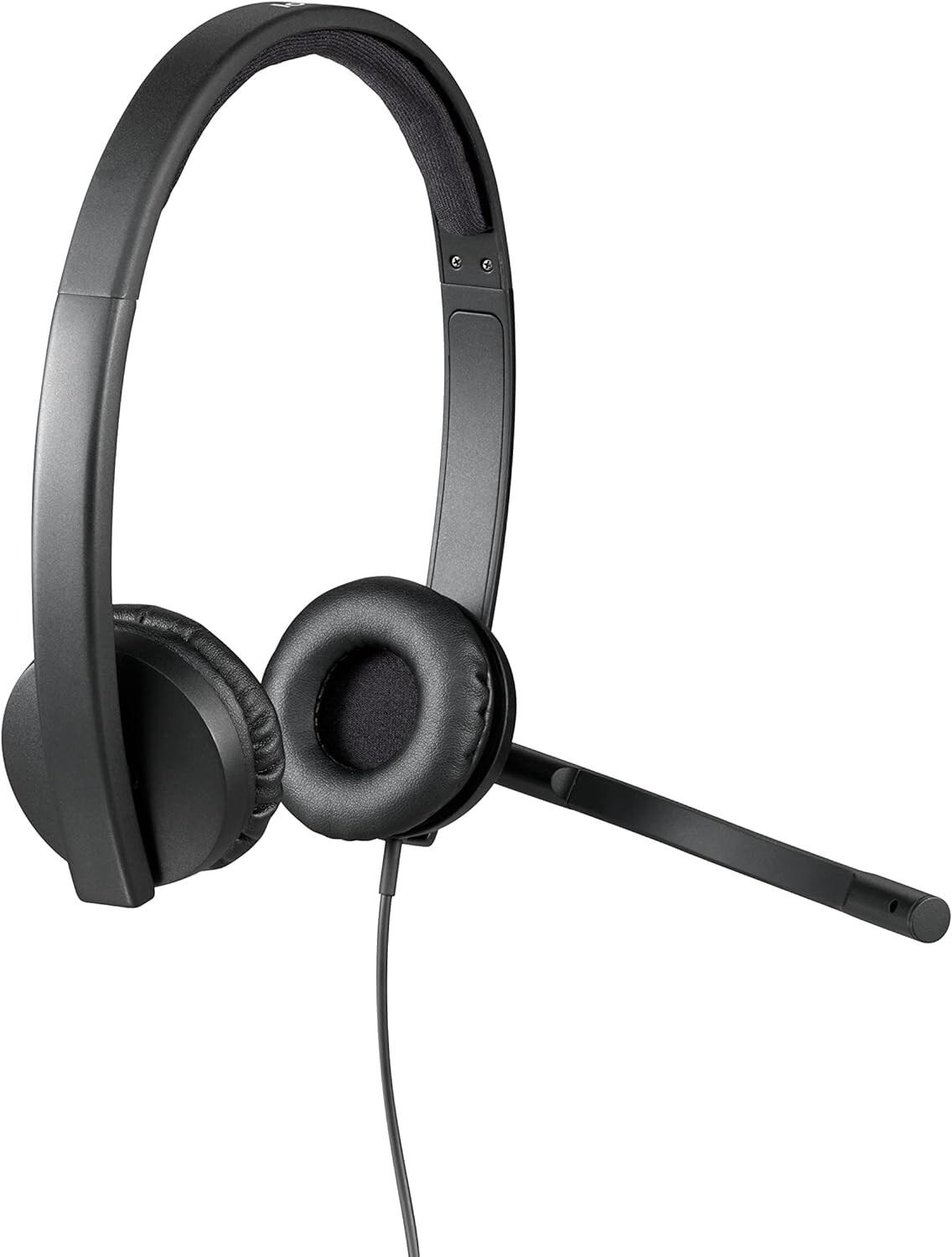 Logitech H570e USB Stereo Headset - Black (Model 981-000574)