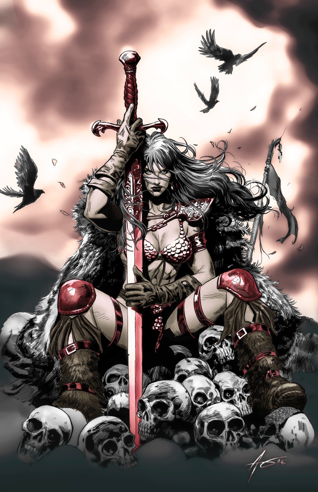 SONJA REBORN #5 - RUDY AO & MARCIAL TOLEDANO COVER C MEGACON 2026 LTD 100