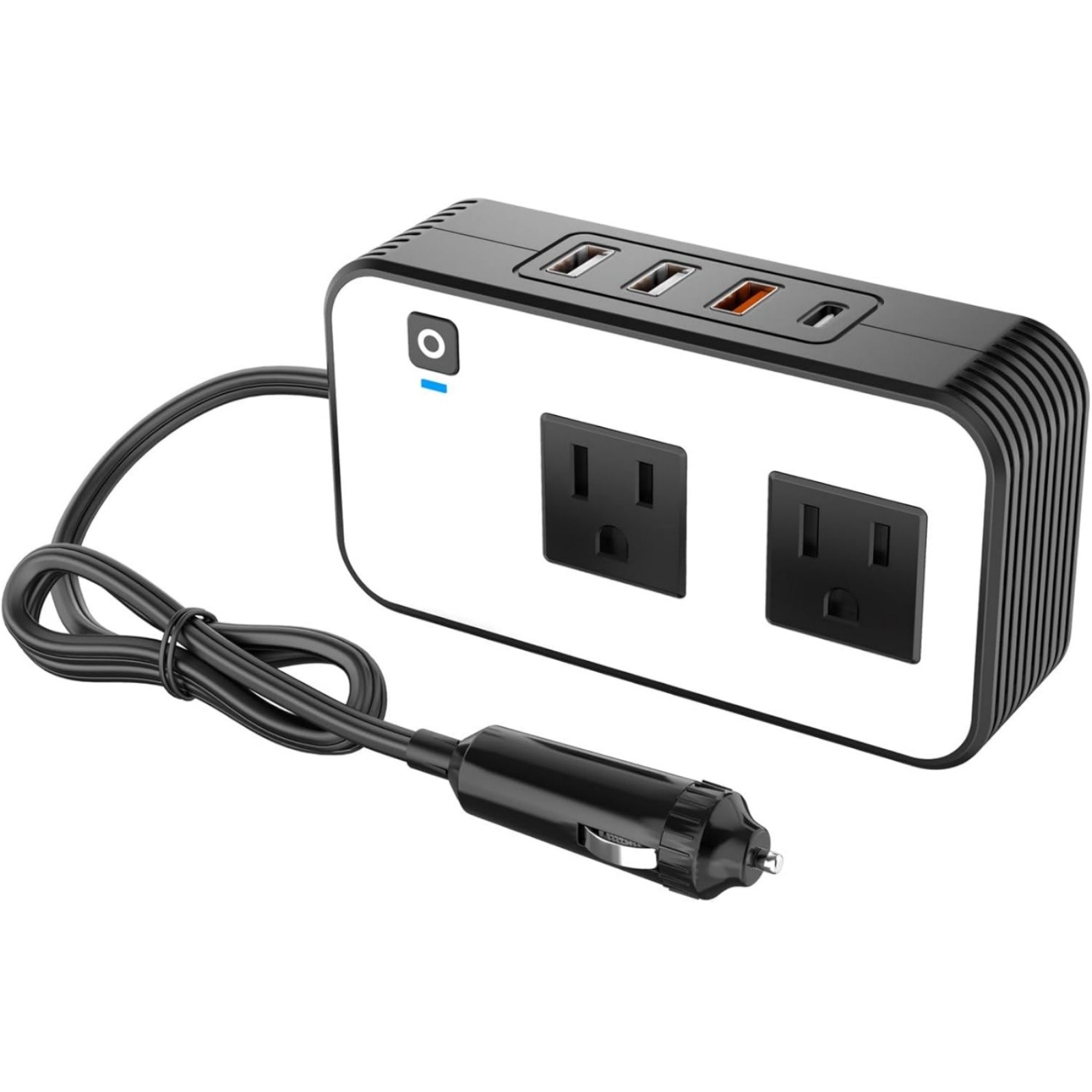 New 200W Car Power Inverter for 12V Car with Multiple Charging Ports Available