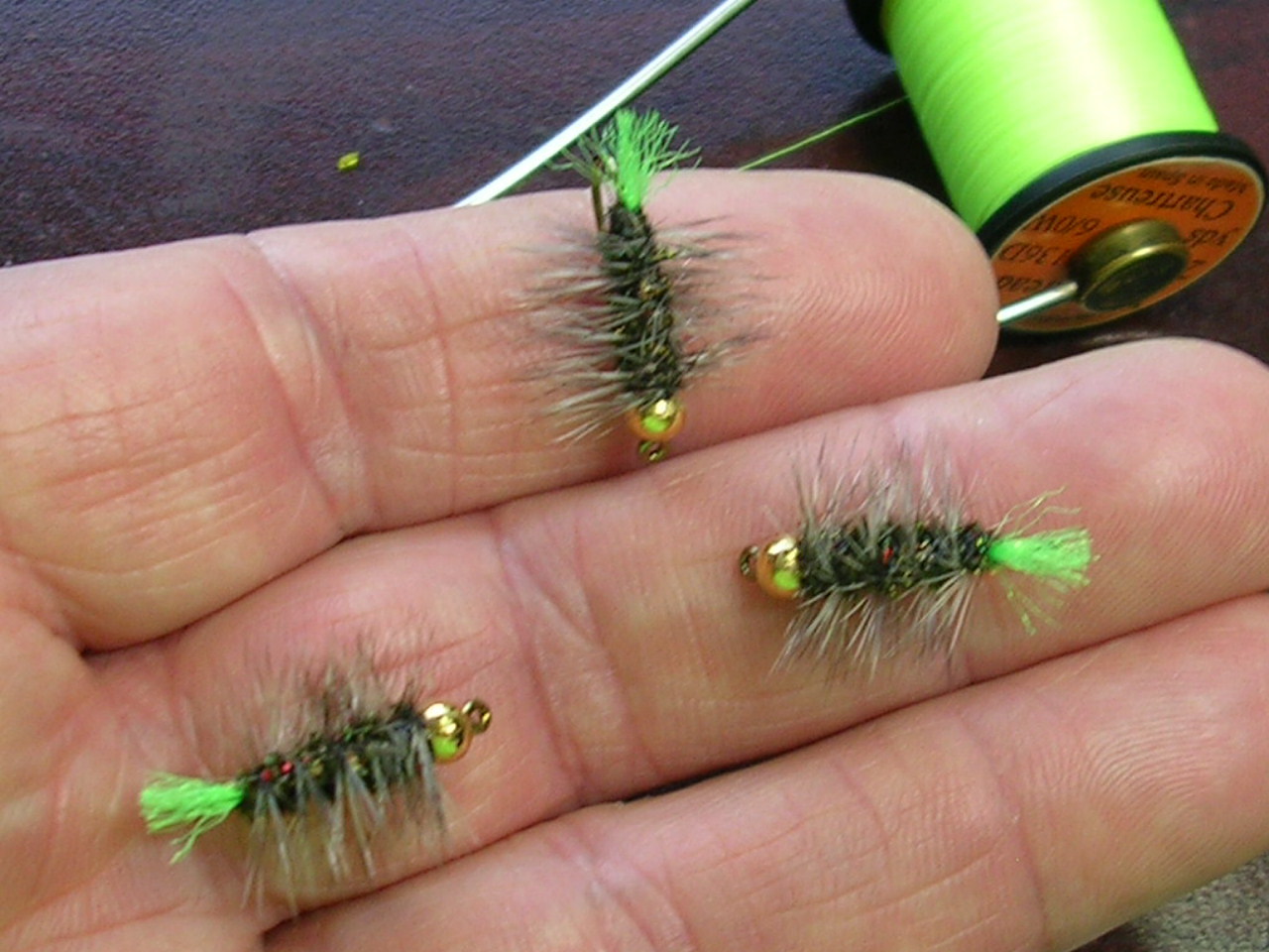 My "Secret Weapon" bream bluegill sunfish perch flies!