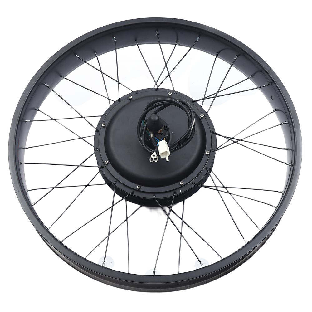 26" Rear Hub Motor LCD E-Bike Electric Bicycle Conversion Kit Fat Tire 48V 1500W