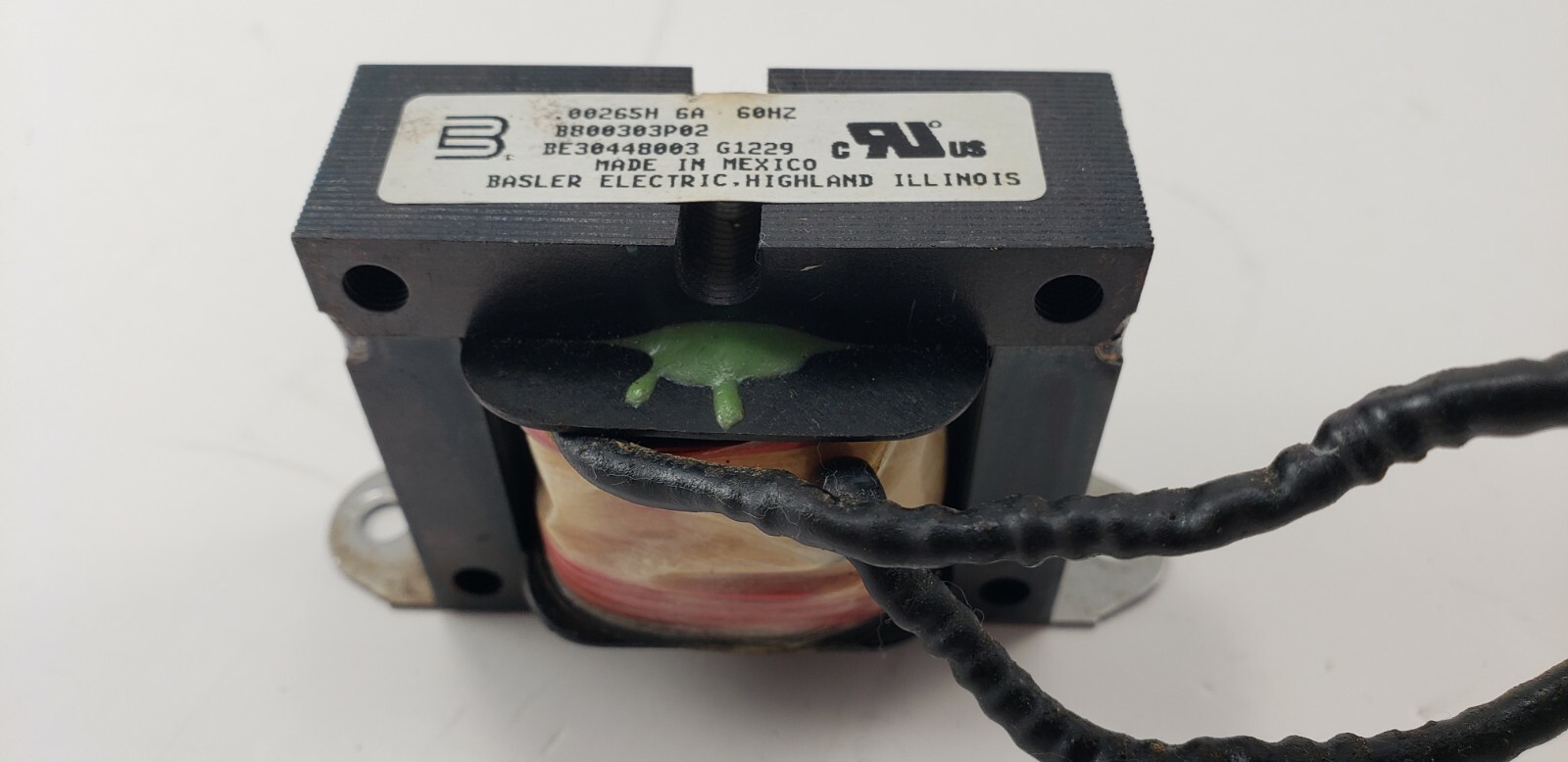 Basler Electric Transformer Choke BE30448003 B800303P02 .00265H 6A