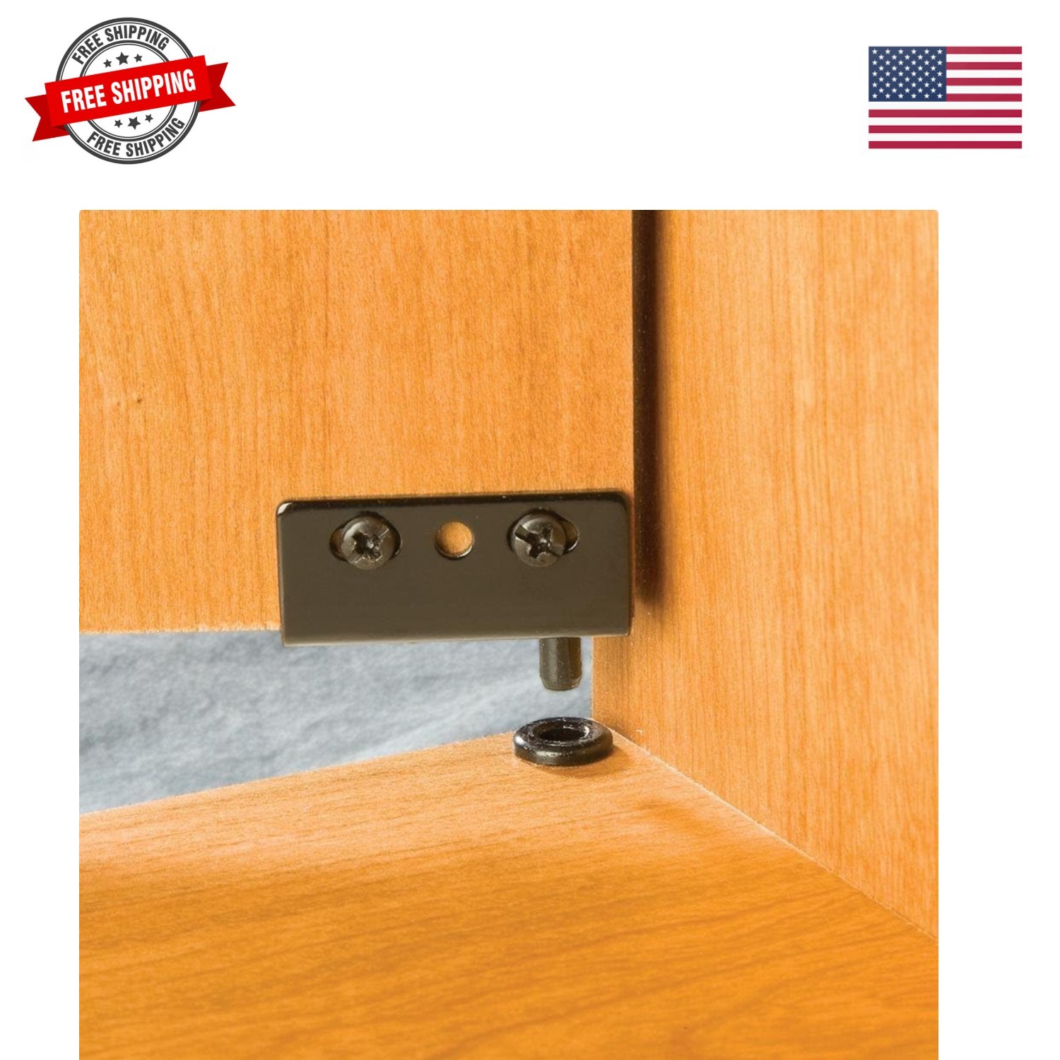 Simplex Concealed Hinge - Black