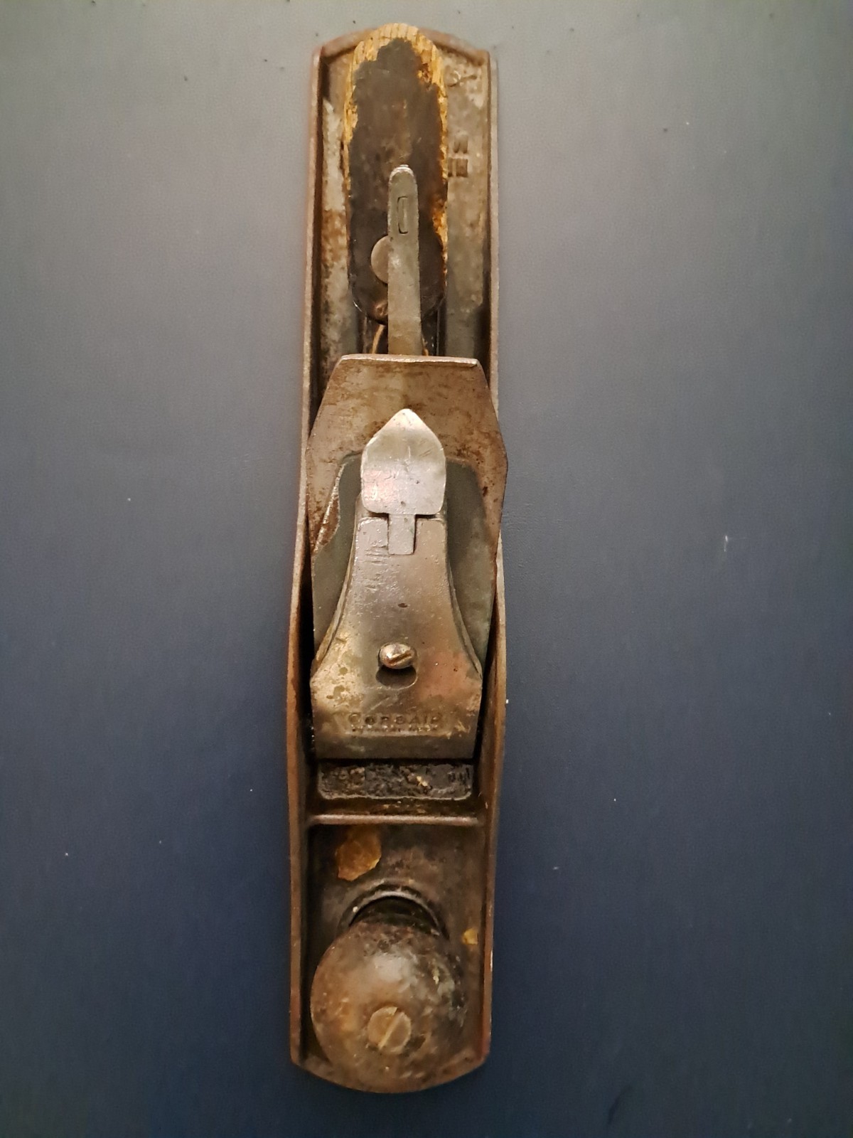 antique wood hand planer #5