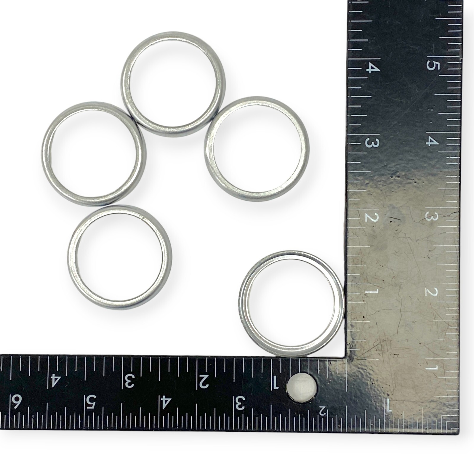 Von Duprin Cylinder Dogging Kit Cover Plate Silver, 5 Pcs