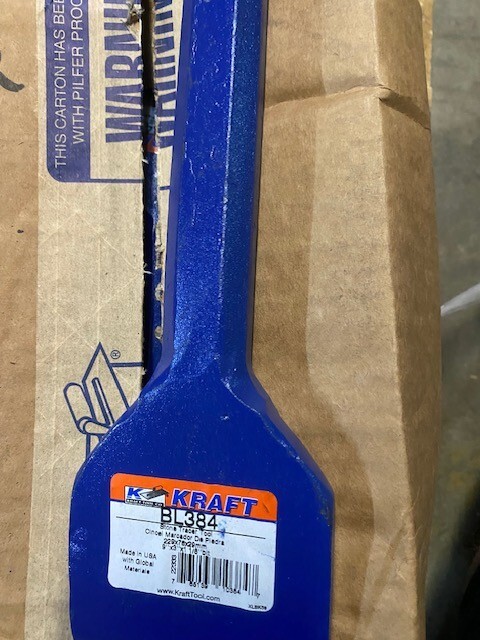 Kraft Tool BL384 9"x3" Bit 1-1/8" Dia Hand Stone Tracer Tool
