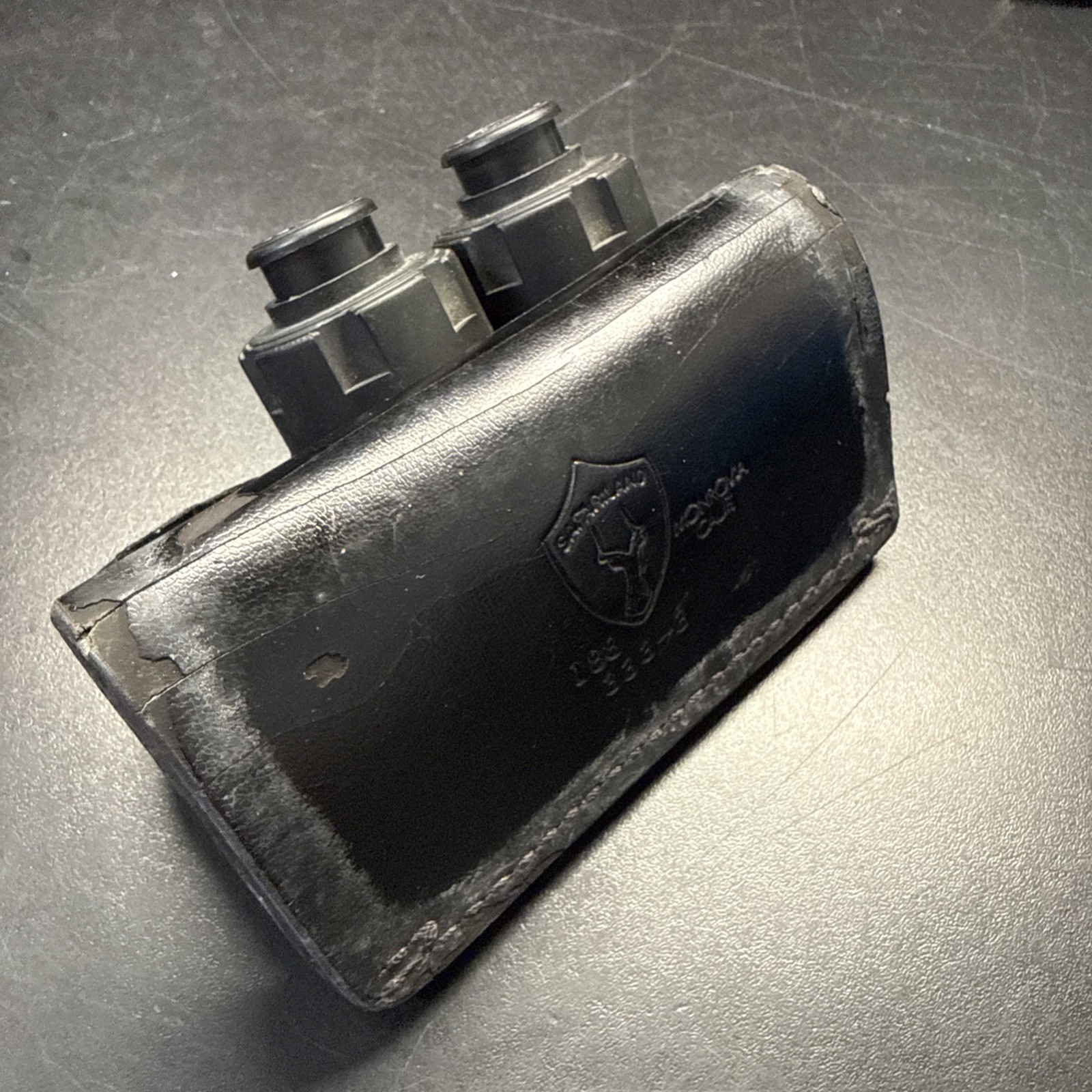 Safariland Comp II Only Speedloader Pouch 333-3 W/ 2 S&W L8C 38/357 Speedloaders