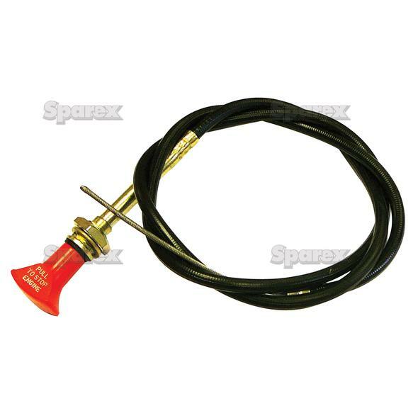 Stop/Shut-Off Cable for Ford Tractor 2000 3000 4000 2600 3600 3900 4100 4600++